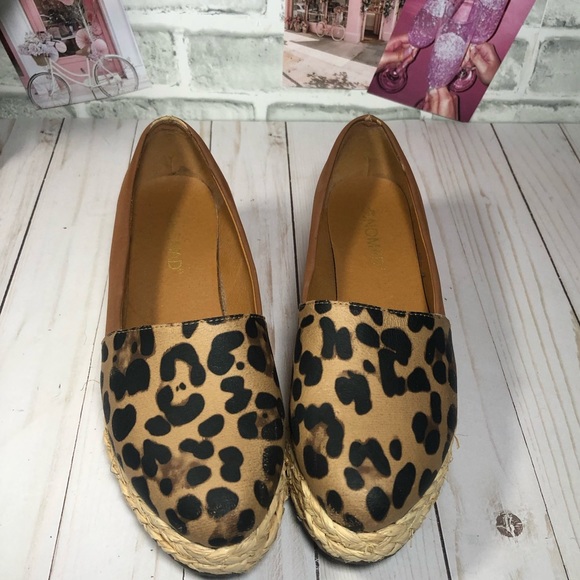Nomad Brand - Leopard Print Espadrilles - Size 8 - Picture 3 of 15